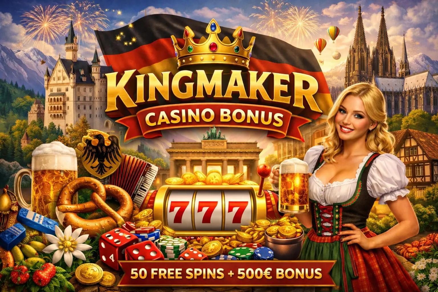 Kingmaker Casino Spiele